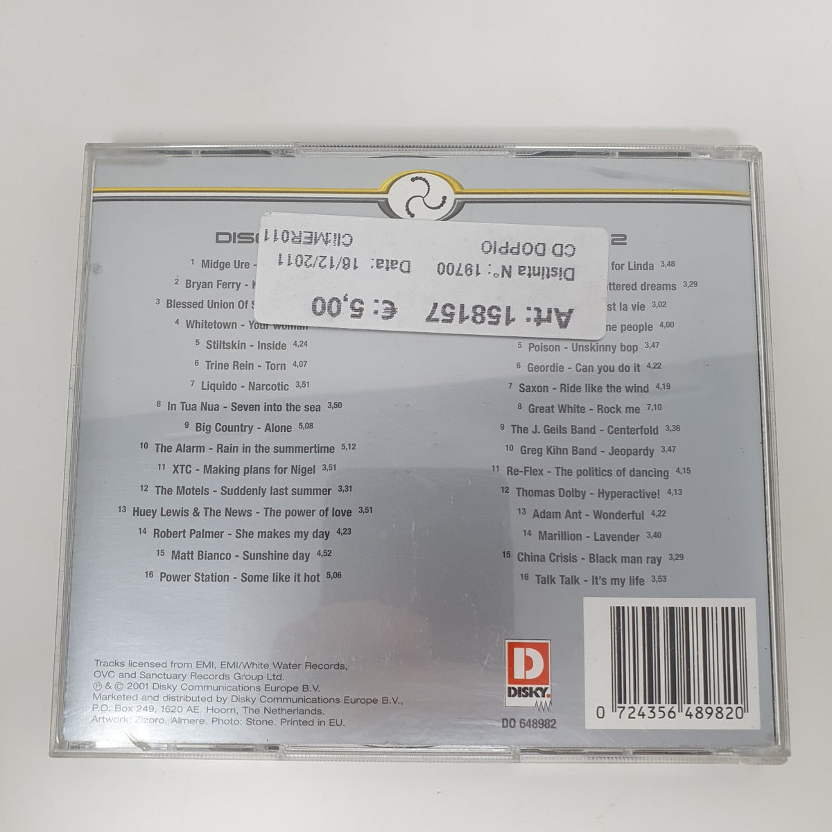 CD Various – Cruisin' - Ride Like The WindDisky – DO 648982