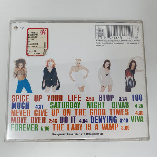 CD Spice Girls – Spiceworld Virgin – CDV2850 Eu 1997