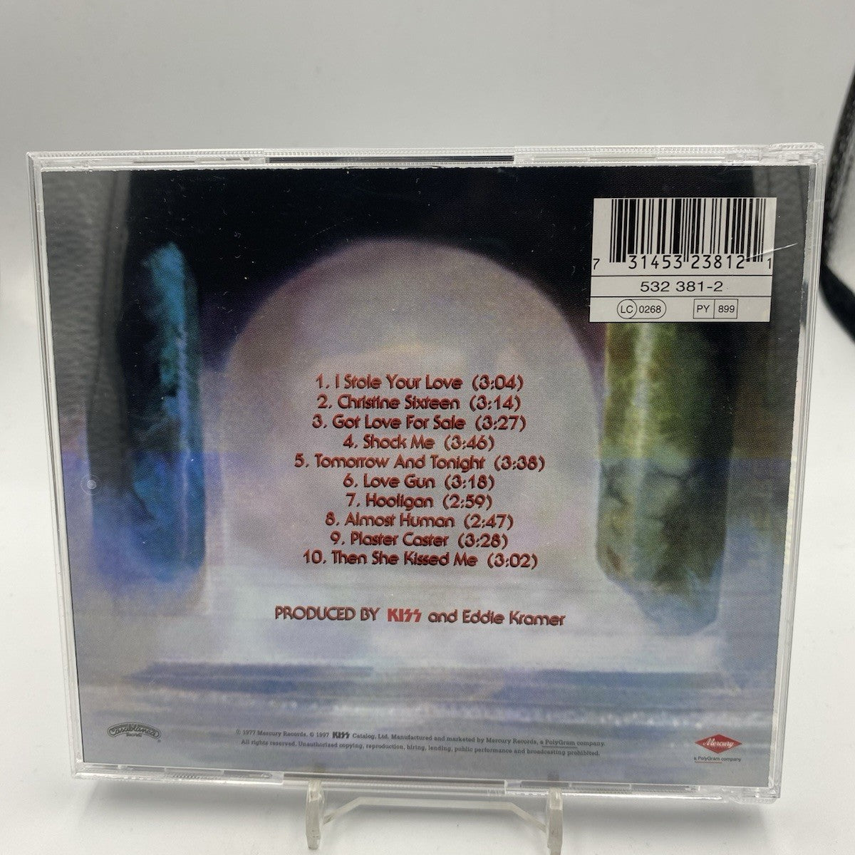 CD Kiss – Love Gun Rock Hard Rock
