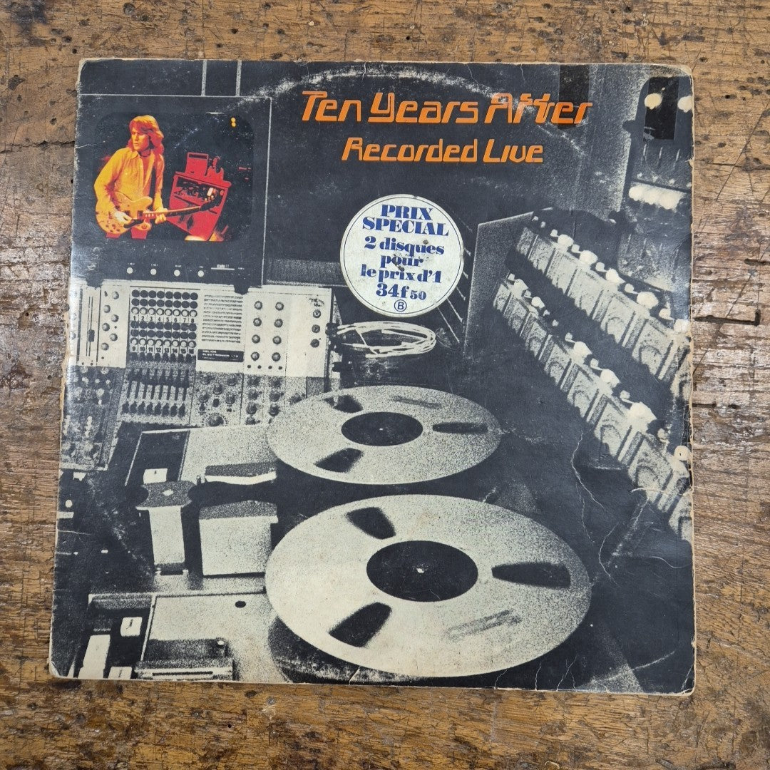 LP Ten Years After Recorded Live CTY 1049 Made In France Rock Pop Vinile