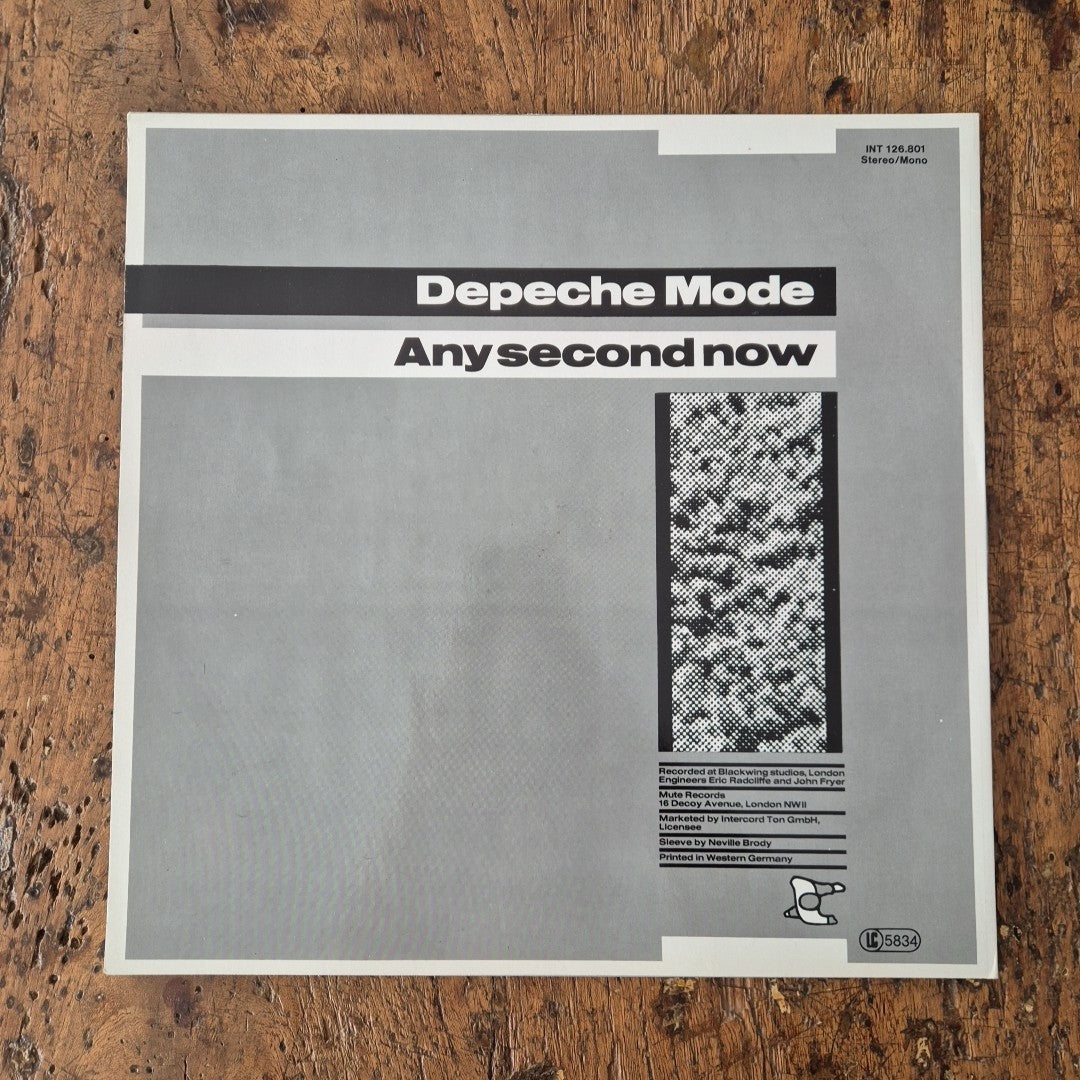 LP Depeche Mode - Any Second Now INT 126.801 Musica Rock Vinile 12