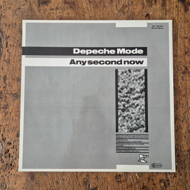 LP Depeche Mode - Any Second Now INT 126.801 Musica Rock Vinile 12