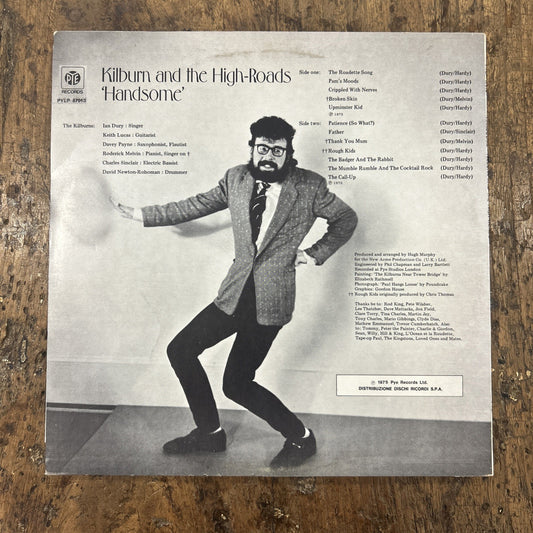 LP Kilburn And The High Roads - Handsome PYLP 87013 Pye Records Vinile 1975 Rock