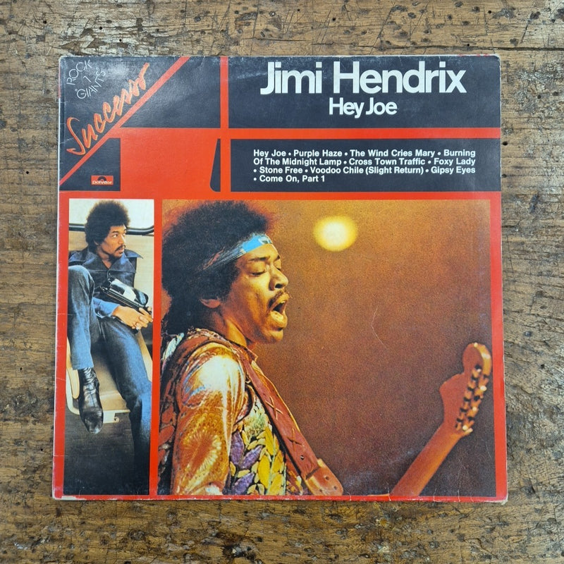 LP Jimi Hendrix - Hey Joe Polydor 2486 158 Italy 1968 Vinile Psychedelic Rock