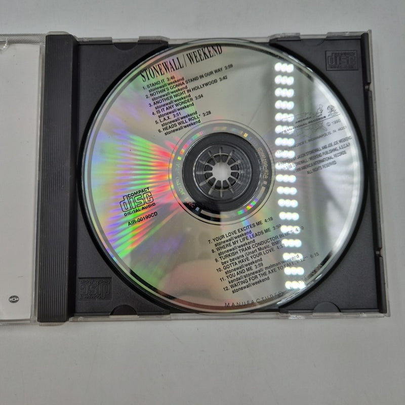 CD rock Stonewall - Weekend AIR-00190CD Hard Rock Dwayne Kendall