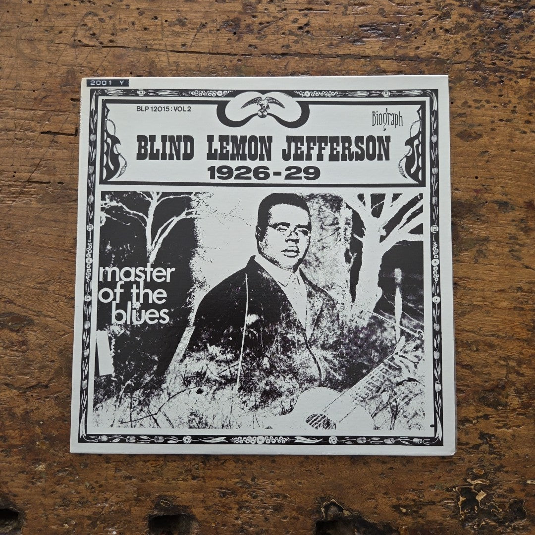 LP Master Of The Blues- Blind Lemon Jefferson Vol.2 BLP 12015 Jazz  Vinile