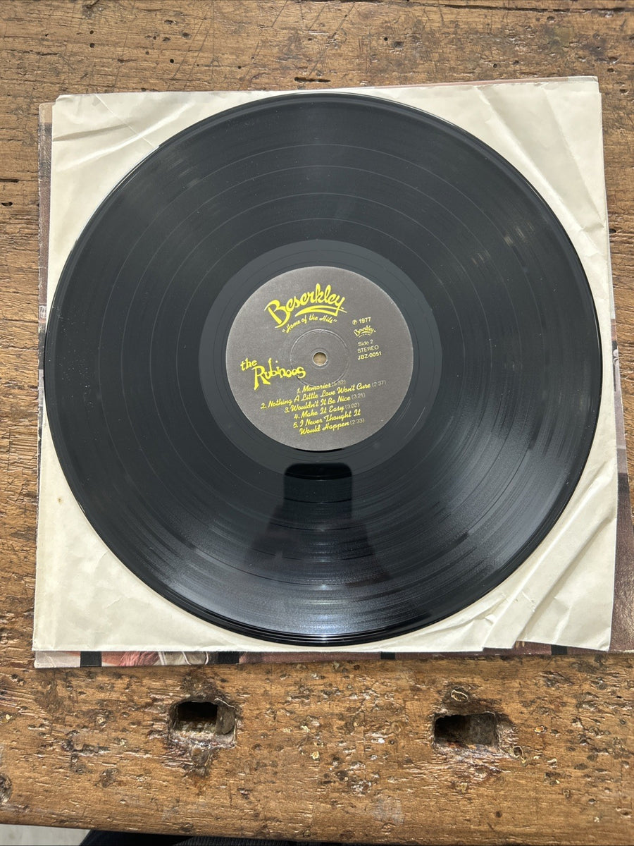 LP The Rubinoos - The Rubinoos JBZ-0051 Vinile Musica New Wave Pop Rock