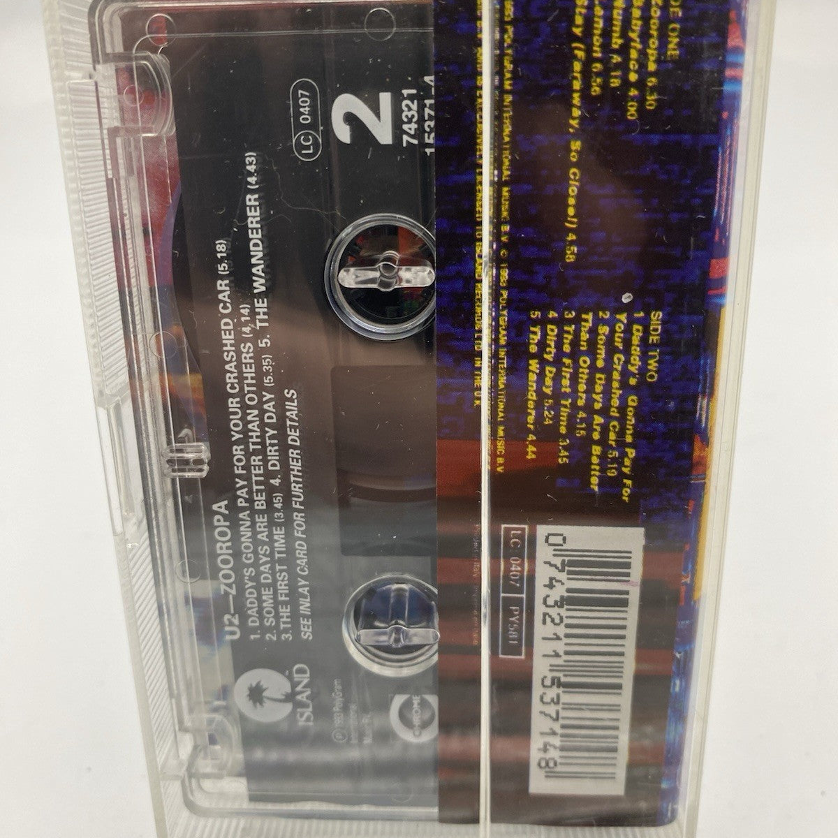 MUSICASSETTA Tape VG U2 – Zooropa Rock