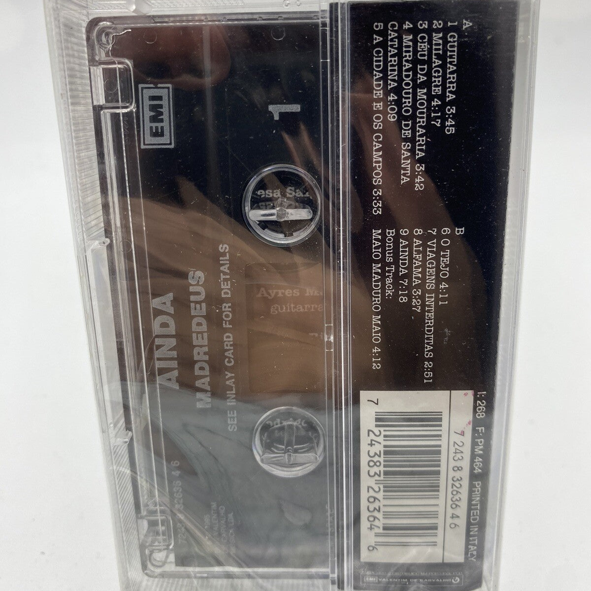 MUSICASSETTA Tape SS Madredeus – Ainda Pop 1995