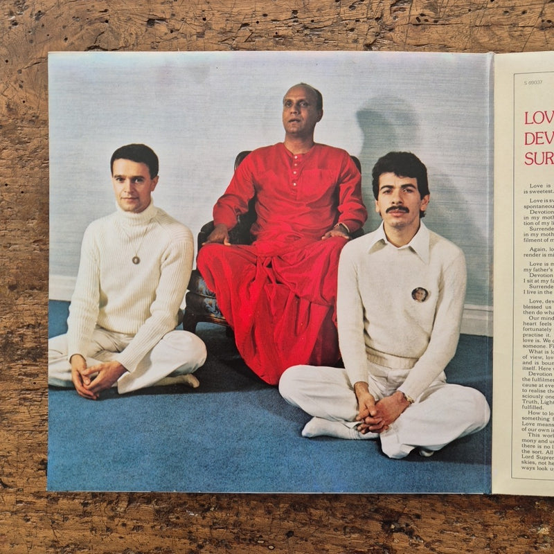 LP Carlos Santana Mahavishnu John McLaughlin - Love Devotion Surrender 69037