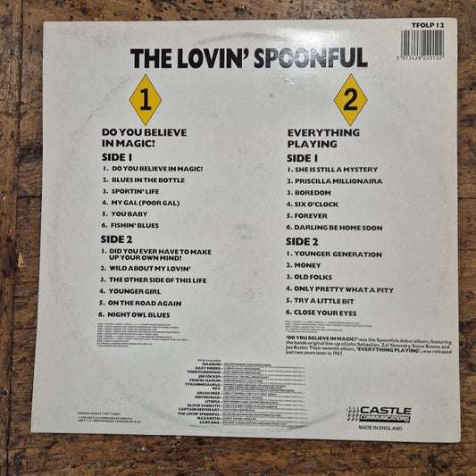 LP The Lovin Spoonful - Do You Believe In Magic? TFOLP12 Made in UK Vinile Rock