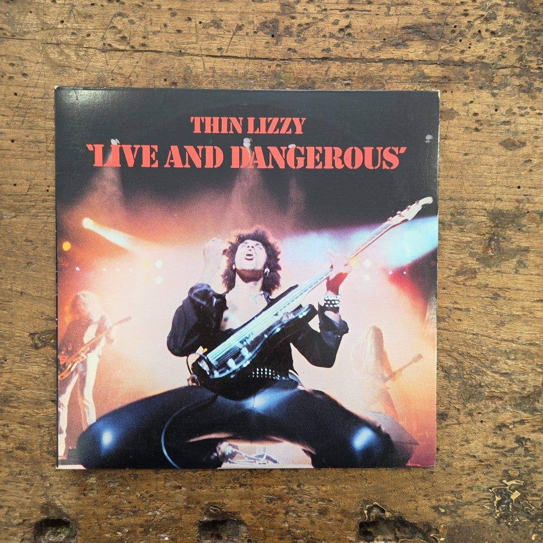 LP Thin Lizzy - Live And Dangerous 2BS 3213 1979 Made In U.S.A Vinile Rock