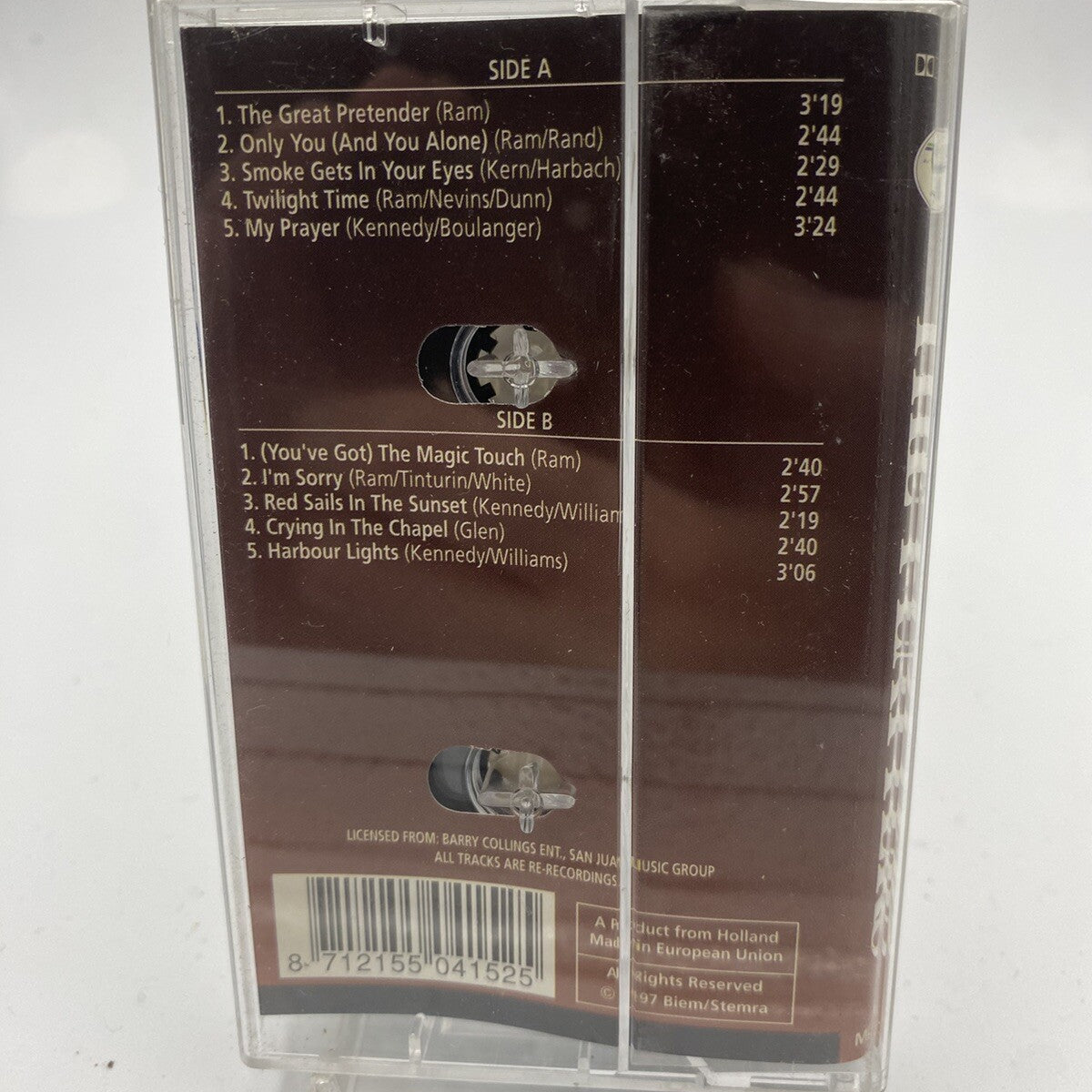 MUSICASSETTA Tape VG The Platters – The Platters 1997 Pop Folk Soul