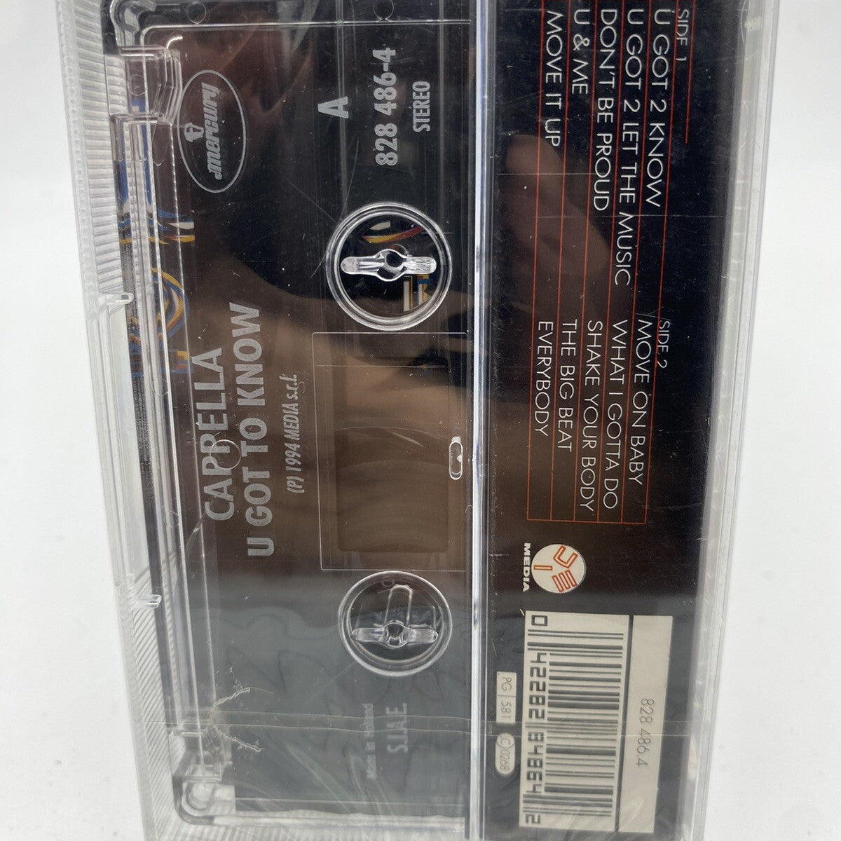 MUSICASSETTA Tape SS Cappella – U Got 2 Know Elettronica Pop 1994