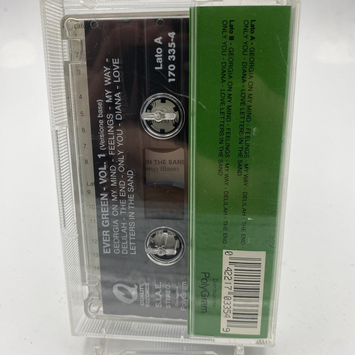 MUSICASSETTA Tape VG Karaoke Basi Musicali Ever Green