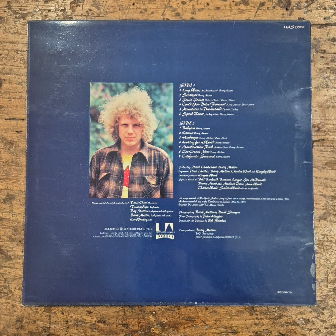 LP Barry Melton - The Fish UAS 29908 rockfield made in USA 1976 Vinile Rock