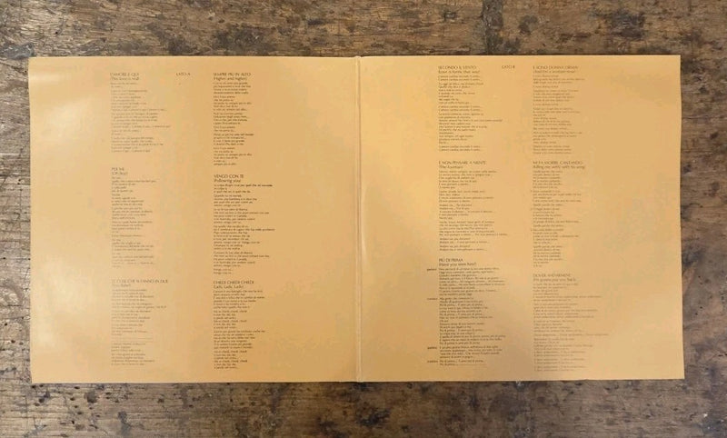 LP Dana Vàlery- L'amore È Una Lezione Che Si Scorda BL 750001 Made In Italy 1973