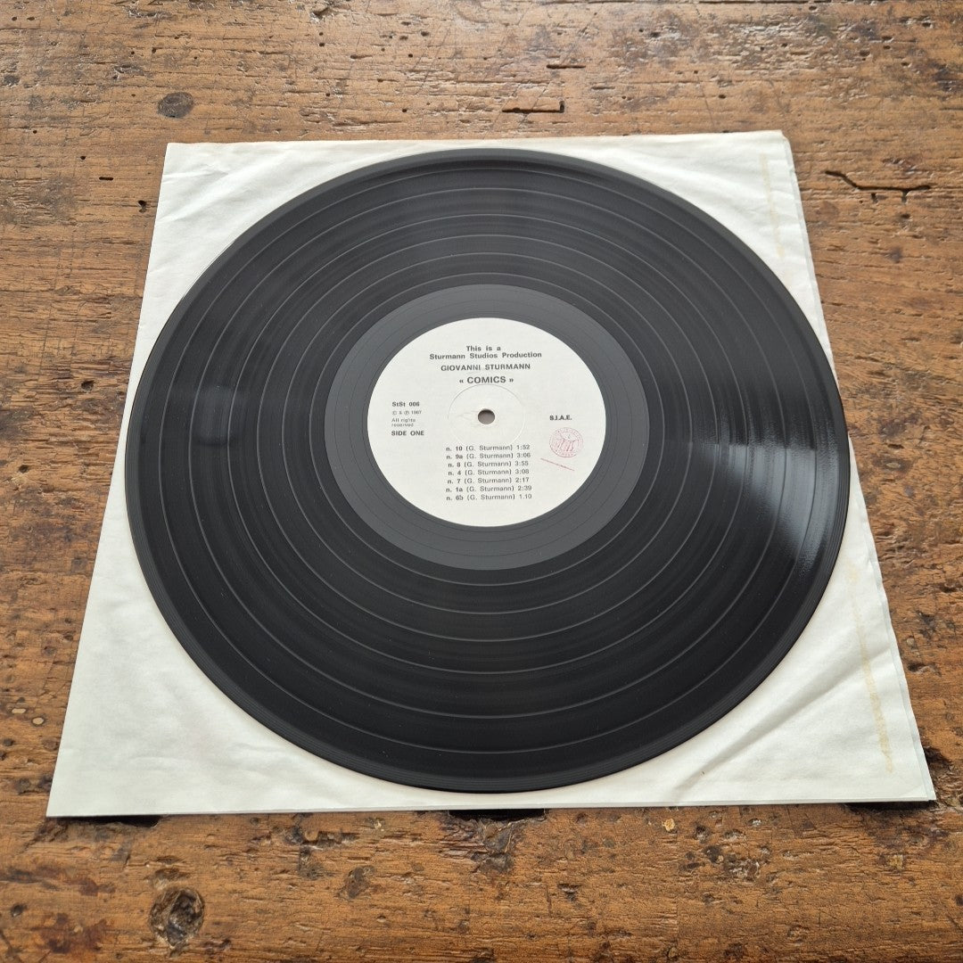 LP Giovanni Sturmann - Comics Soundtrack StSt 006 Vinile 12