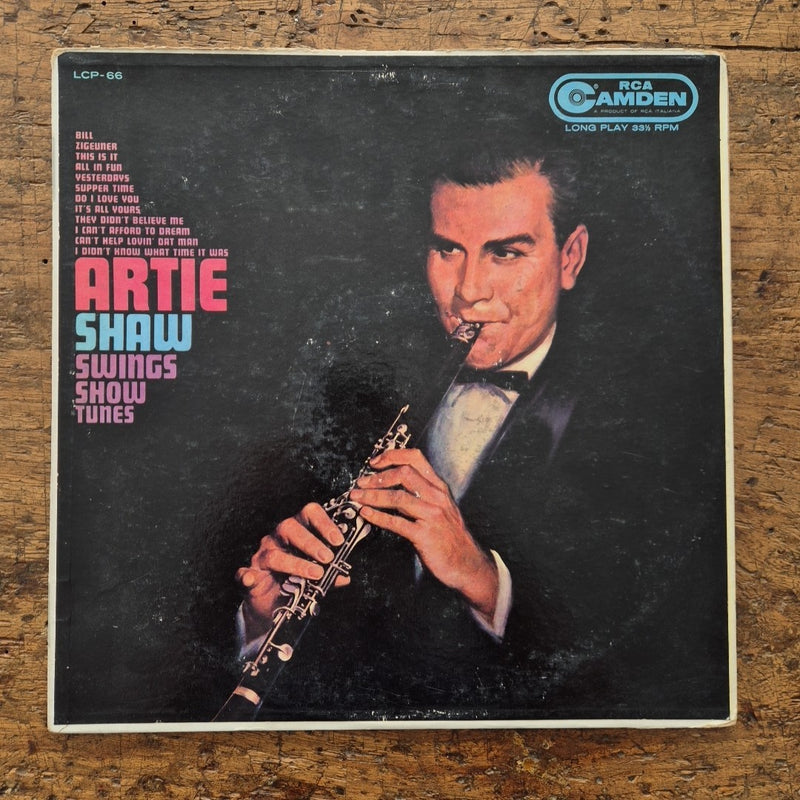 LP Artie Shaw - Swings Show Tunes LCP 66 Italy Musica Jazz Vinile 12