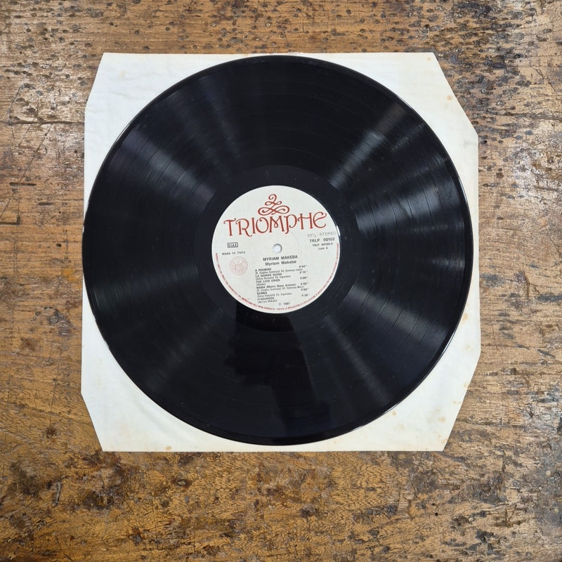 LP Myriam Makeba TRLP 00102 made In Italy Musica African Vinile 12