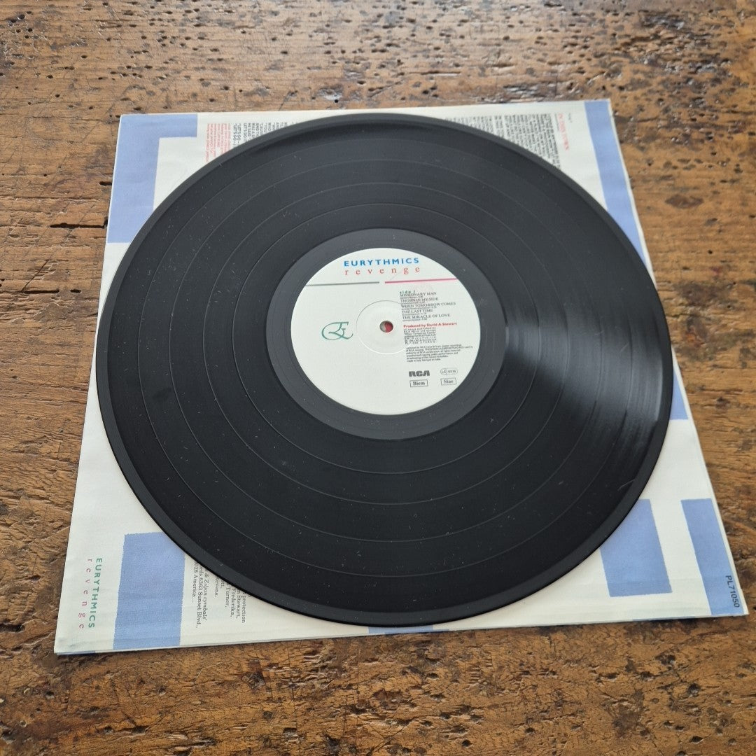 LP Eurythmics Revenge PL71050 Musica Rock Synth-Pop Vinile 12