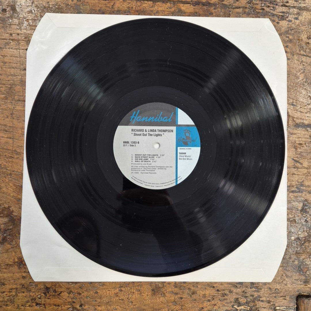 LP Richard And Linda Thompson - Shoot Out The Lights HNBL 1303 Vinile Rock