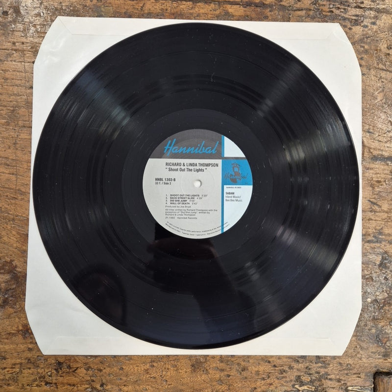 LP Richard And Linda Thompson - Shoot Out The Lights HNBL 1303 Vinile Rock