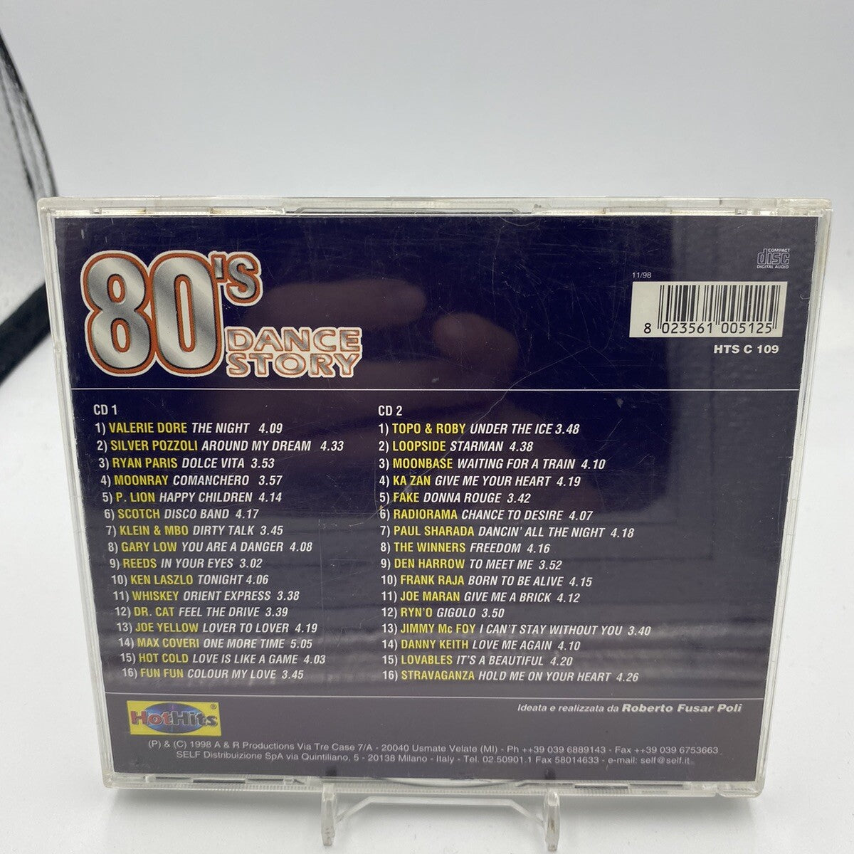 CD Various 80’s dance Story Compilation 3 Cd Dance House