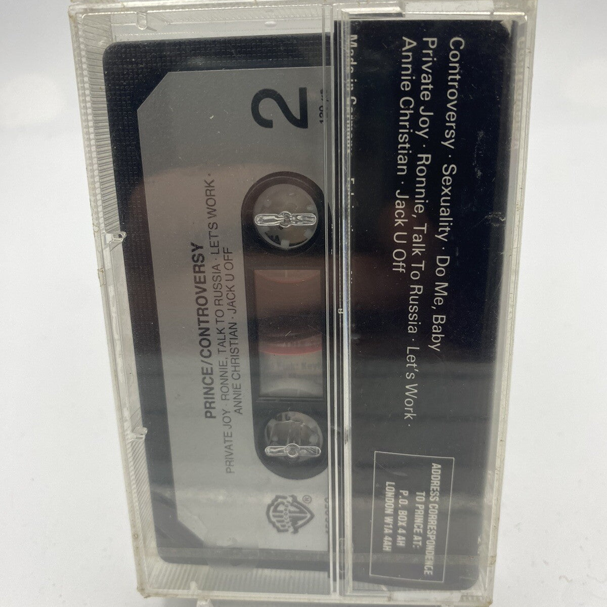 MUSICASSETTA Tape SS Prince – Controversy 1981 Funk Soul Raro