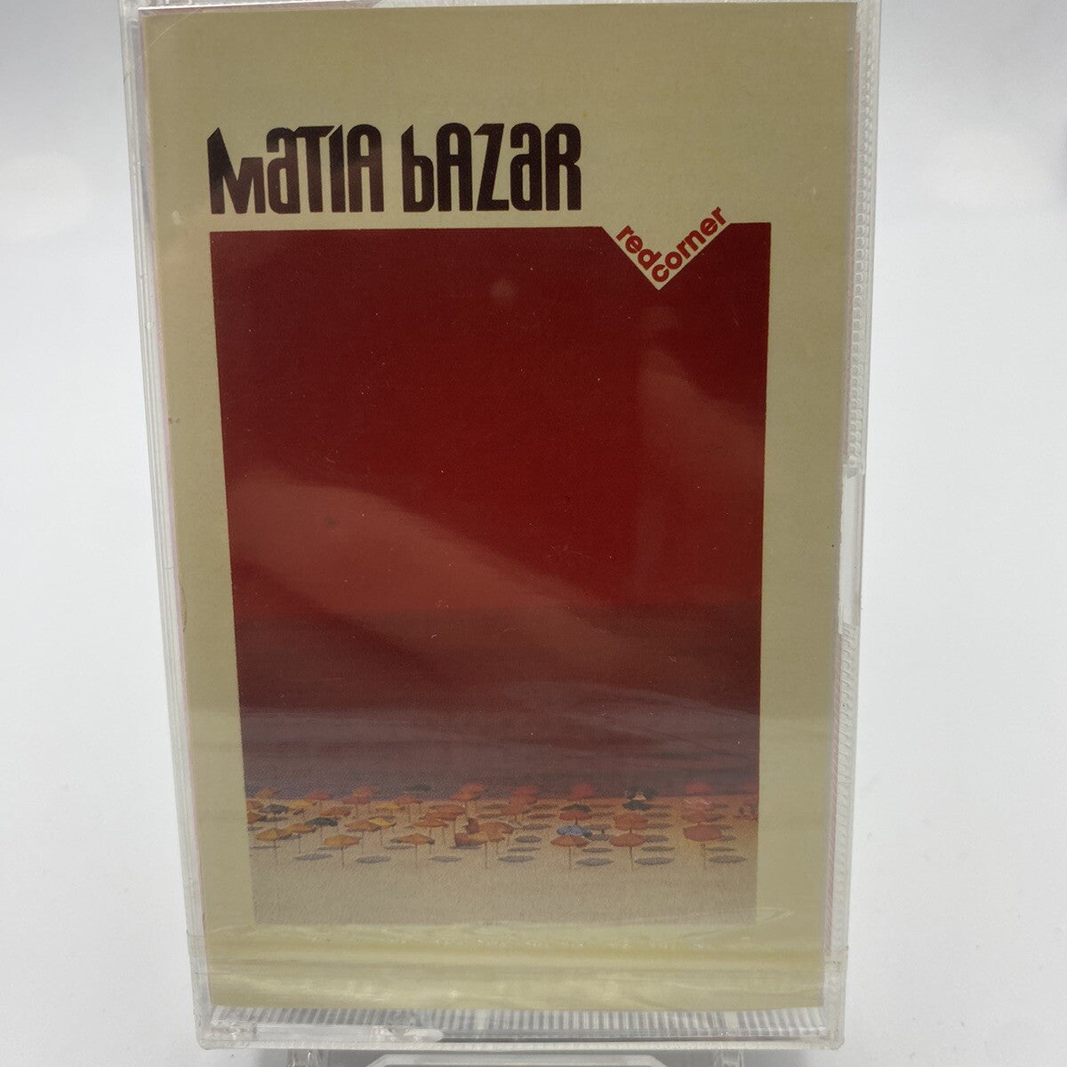 MUSICASSETTA Tape SS Matia Bazar – Red Corner Italy 1989