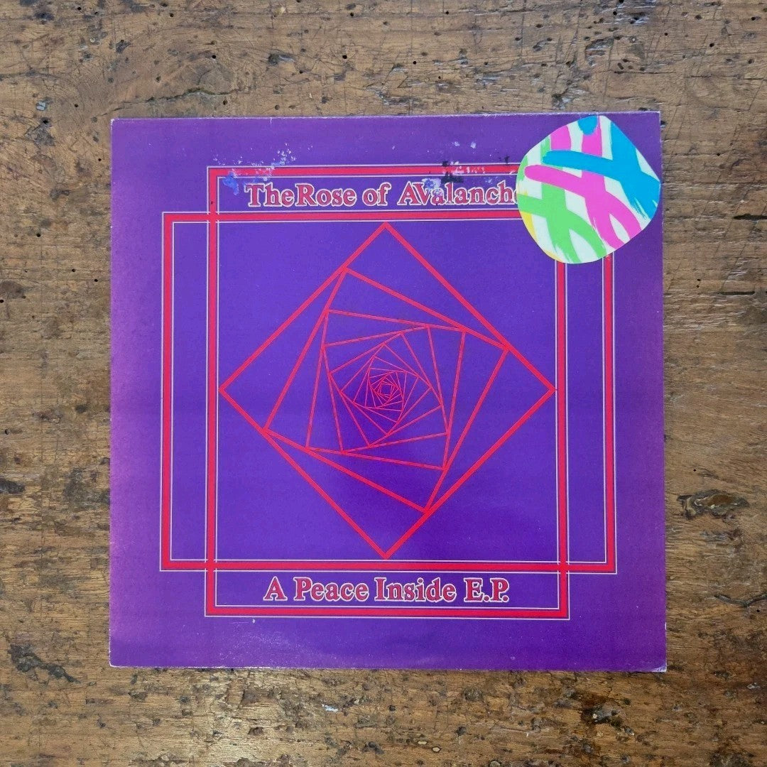 LP The Rose Of Avalanche - A Peace Inside E.P. AVE 4T 1989 Musica Rock Vinile
