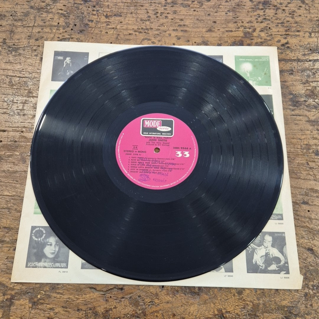 LP John Smith - Rock 'N' Roll Party 9566 A Musica Pop Rock Vinile 12