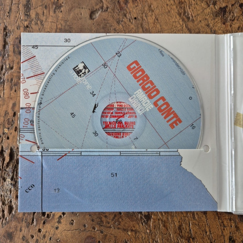 CD Giorgio Conte - Il Contestorie SDN 030 Musica Italiana Storie Di Note