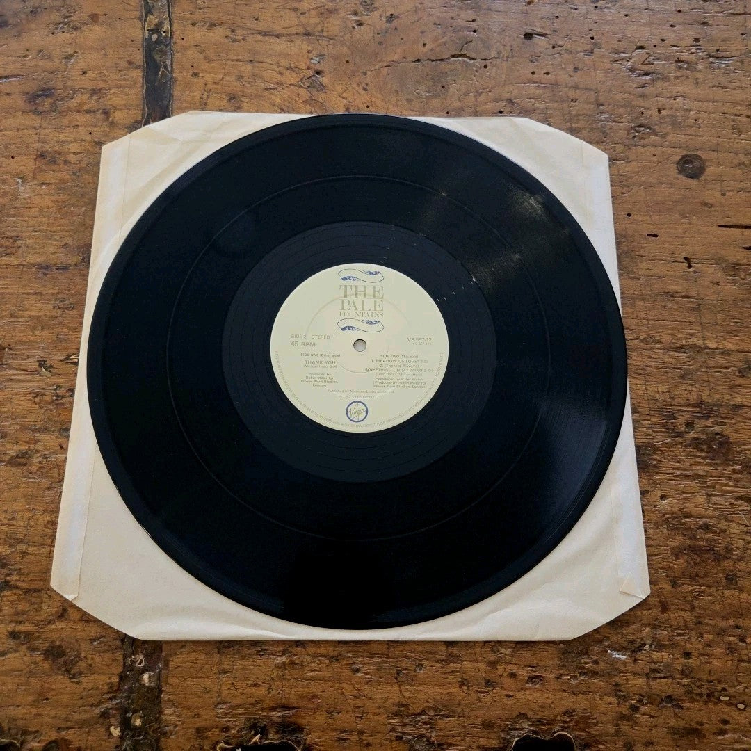 LP The Pale Fountains - Thank You VS 557-12 1982 Musica Rock Vinile
