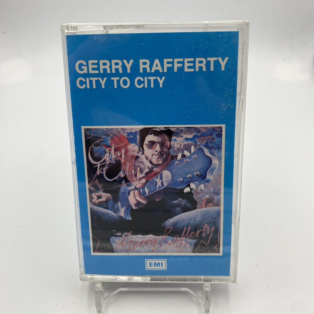 MUSICASSETTA Tape VG Gerry Rafferty ‎– City To City Rock Pop 1978