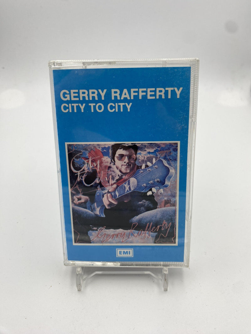 MUSICASSETTA Tape VG Gerry Rafferty ‎– City To City Rock Pop 1978