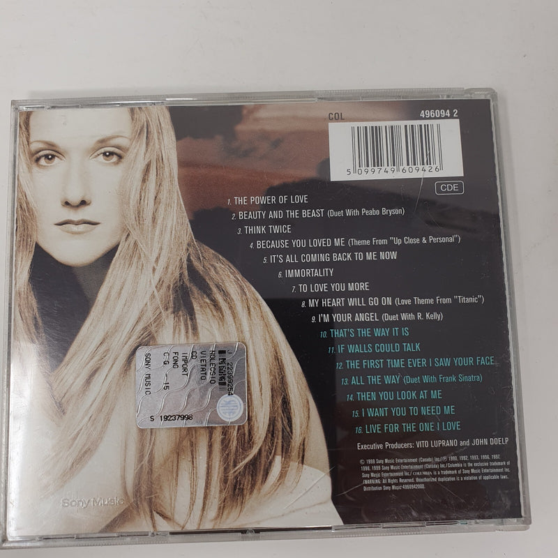 CD Celine Dion – All The Way... A Decade Of Song Columbia