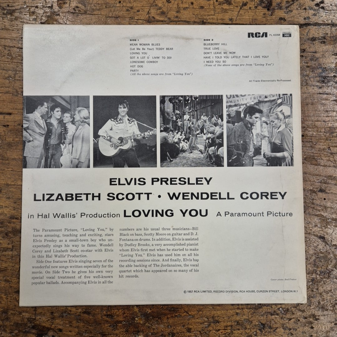 LP Elvis Presley - Loving You RCA Victor PL 42358 Musica Rock Vinile