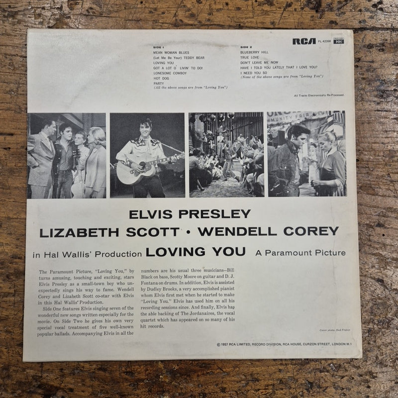 LP Elvis Presley - Loving You RCA Victor PL 42358 Musica Rock Vinile