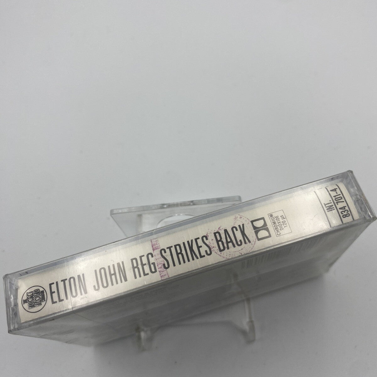 MUSICASSETTA Tape SS Elton John – Reg Strikes Back Rock Pop Sigillata 1988