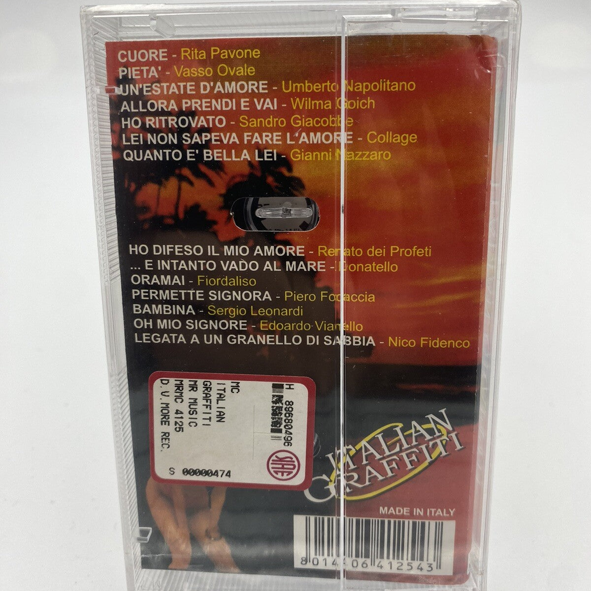 MUSICASSETTA Tape SS Various- Italian Graffiti Italy 4125