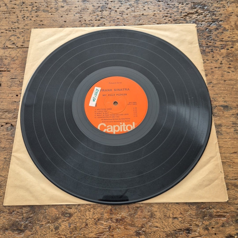 LP Frank Sinatra - My Cole Porter SPC-3463 Jazz Big Band VINILE 12