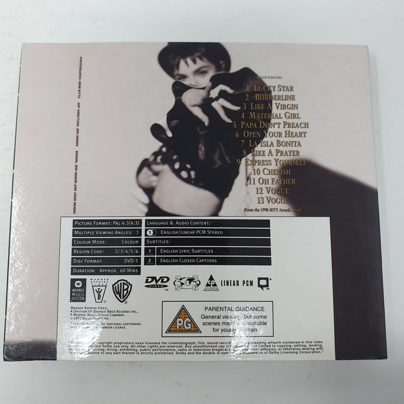 CD DVD MUSICA POP Madonna – The Immaculate Collection Warner Music Vision