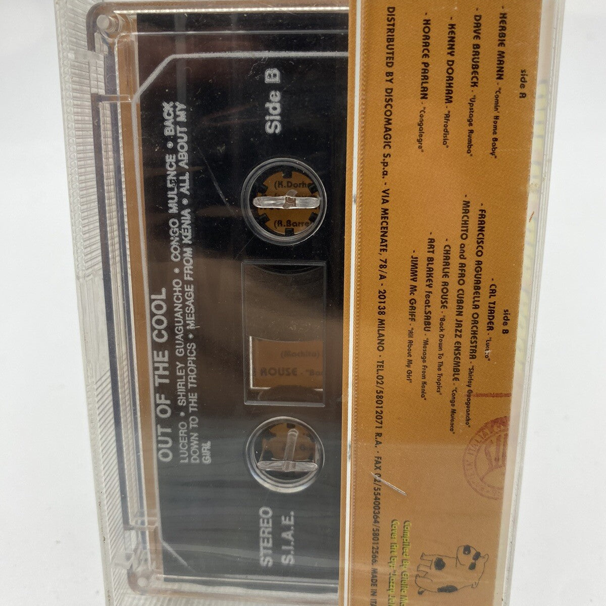 MUSICASSETTA Tape SS Various – Out Of The Cool 1994 Jazz Latin Funk
