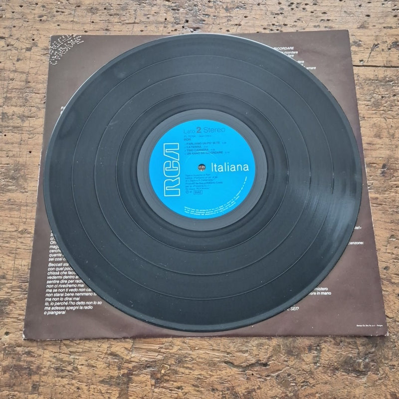 LP Ron RCA PL 70704 Italy 1985 Musica Italiana Vinile Chanson Pop Vocal