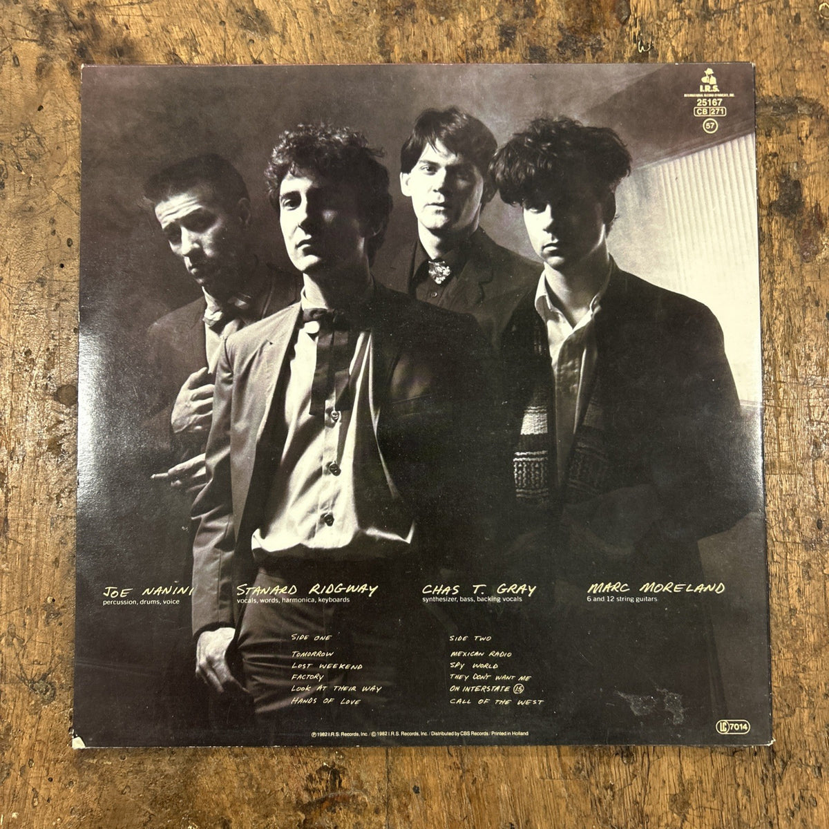 LP Wall Of  Voodoo - Call Of The West ILP 25167 Vinile 1982 EU Rock New Wave