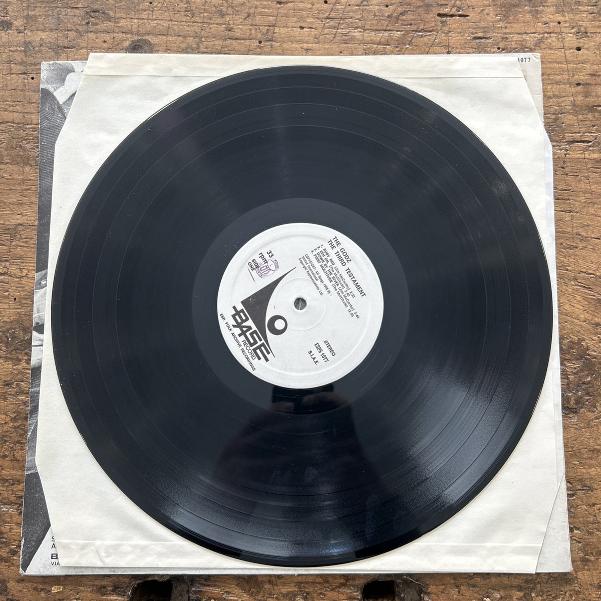 LP Godz - The Third Testament ESP S 1077 Vinile Musica Rock Psichedelica