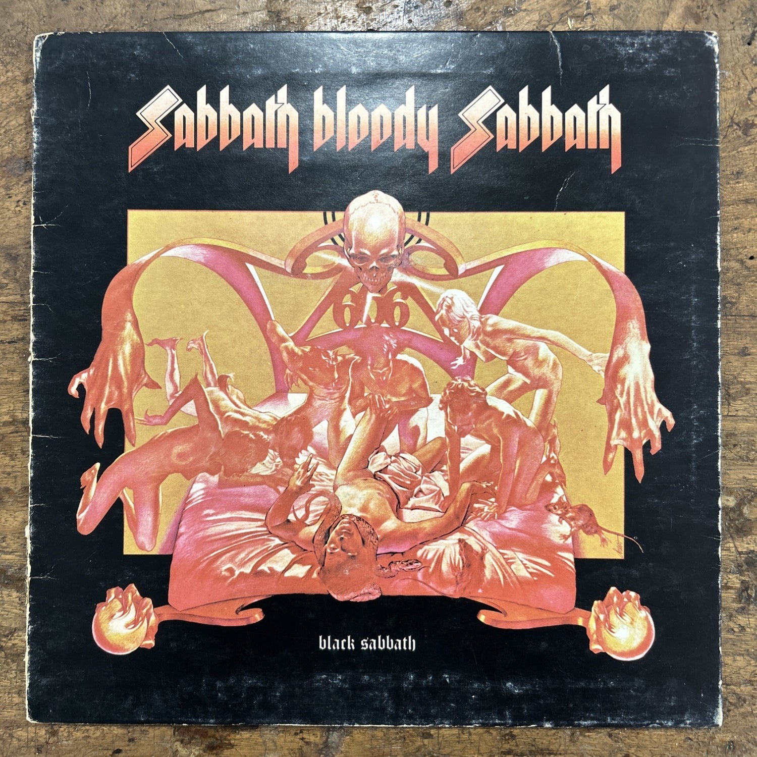 LP Black Sabbath - Sabbath Bloody Sabbath 6366 201 A Vinile Heavy Metal