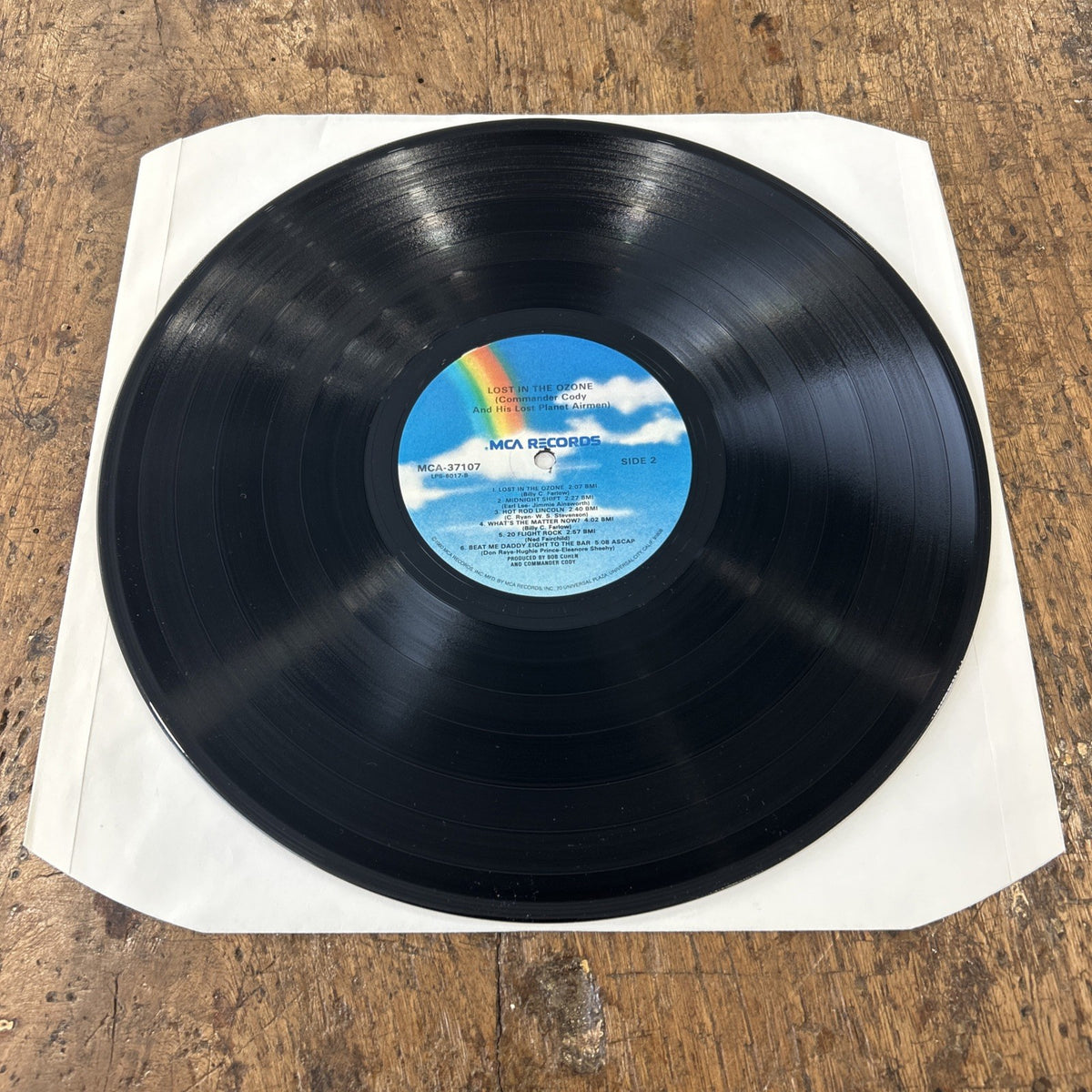 LP Commander Cody - Lost In The Ozone MCA-37107 Rock Folk Made In USA Vinile