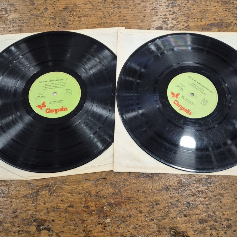 LP Ten Years After Recorded Live CTY 1049 Made In France Rock Pop Vinile